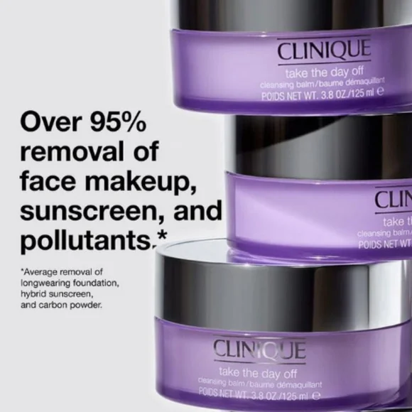 NWT Clinique Take the Day Off cleansing balm - Picture 4 of 5